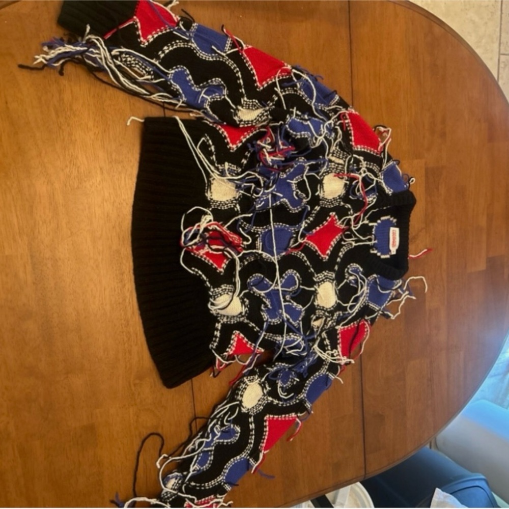 Colorful Patchwork Sweater